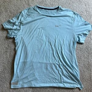 Nike Aqua Blue Athletic Shirt